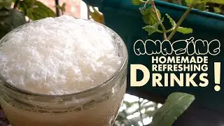 AMAZING HOMEMADE REFRESHING DRINKS! THE BENEFITS OF THESE DRINKS ARE IMMENSE | FOODSFINDER