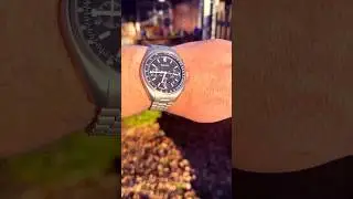 My Bulova Lunar Pilot with date window. ​⁠With the @islandwatch bracelet upgrade.