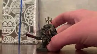Custom Space Marine Miniature