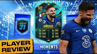 90 MOMENTS GIROUD PLAYER REVIEW!! #FUT21