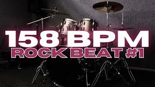 158 BPM - Rock Drum Beat - Loop 1