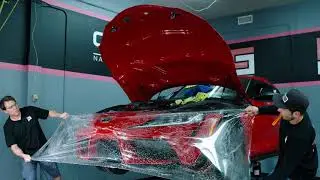 Clear Bra - Automotive Paint Protection - 2020 Supra GR at Elite Auto PRO Colorado Springs