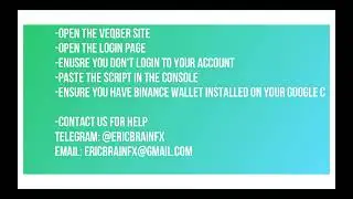 Veqber exit scam withdrawal update: Reclaim and withdraw your invested funds now