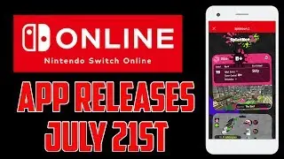 Nintendo Switch Online App Launches July 21st