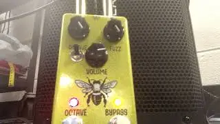 10/29/2022 Experiment Dirt Dauber suboctave fuzz based on Beetronics Whoctahell pedal