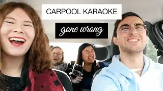 Carpool Karaoke with friends - bloopers only