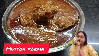 Sonia Sharma's kitchen is live . Mutton korma.