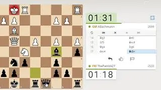 ABachmann (GM Axel Bachmann) vs ThePatrick27
