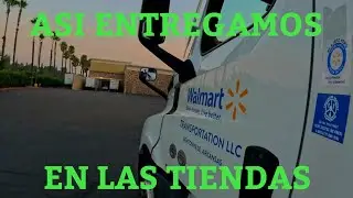 Como entregar en una tienda como chófer de walmart