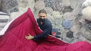 Super soft Shaggy quilts and comfort luxury stail Beautiful ❤️ bumper sale offer 📢