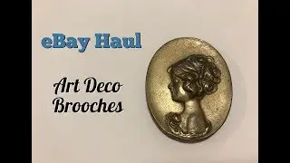 Art Deco Jewelry Brooches eBay Jewelry Haul