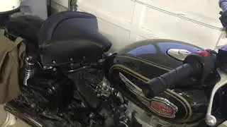 Hitchcock’s Single Saddle for Bullet 500 | USA