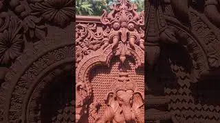 fiber ganesh murti for home decoration
