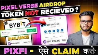 PIXFI Token Claim Process? Pixelverse Airdrop Claim | Pixel Tap Connect Wallet for NFT how to withdr
