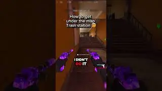 Big Warzone glitch to get under train station ‼️