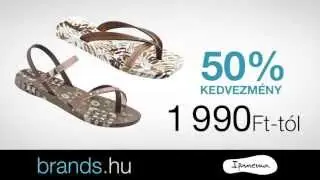 Brands.hu - Ipanema papucsok, szand&aacute;lok &eacute;s Fundango P&oacute;l&oacute;k akci&oacute;ja