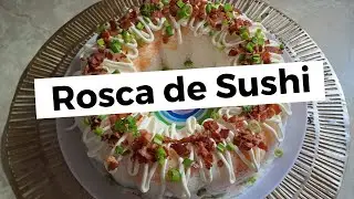 Rosca de Sushi (con camarón y tampico)