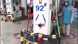 The gas detector in gas station