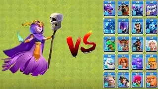 Super Witch VS All Troops in Clash of Clans | Clash of Clans