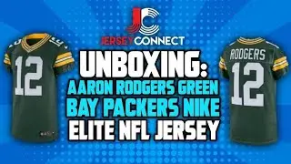 UNBOXING: Aaron Rodgers Green Bay Packers Nike Elite NFL Jersey