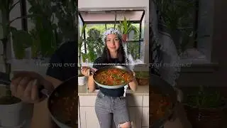 Палестинская еда: Галайет Бандора 🍅 #middleeasternfood
