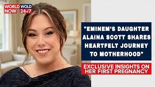 Eminem&rsquo;s daughter, Alaina Scott, shares her heartfelt journey to becoming a mother. 