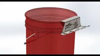 Custom Wash/Detailing Bucket - Bottle Rack & Grit Guard