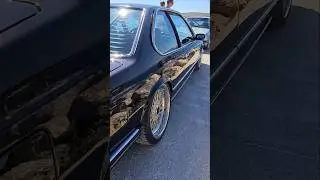 Tuning BMW 635CSI with BMW E30 320I #modified #tuningcars #bbswheels #looklow #stanceadria #carshow