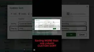 Custom Sorting in Excel: Sort Multiple Columns Like a Pro! 🔥
