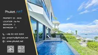 Villas For Sale: Gorgeous Sea View Pool Villa in Ao Por - Phuket.Net Real Estate