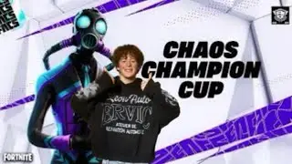 Chaos champion cup with a average Fortnite player