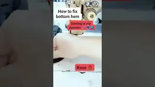 how to fix this #sewing #sewingtips #sewingisfun #sewingtutorial #sewinginstruction