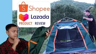Assembling Tent from Shopee and Lazada | BEST FOR CAMPING AND OUTDOOR ACTIVITIES under 2000 pesos