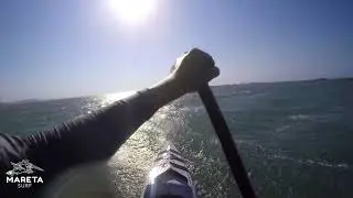 SUP Downwind - Infinity Downtown in action