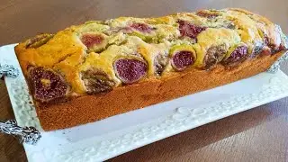Moist & Tasty Banana Bread with a Twist | Easy Banana Cake Recipe Using Fresh Figs