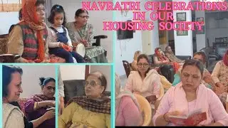 Navratri Celebrations in Our Housing Society.