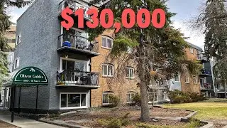 What kind of Real Estate can you purchase Downtown Edmonton for $130k?  Check out this condo!