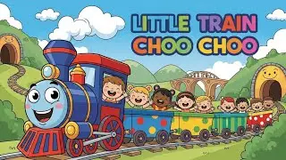 Little Train Choo Choo 🚂🎶 | Fun Kids Song About Trains | Happy Tale & Tune