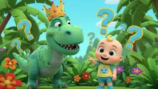 King Dinosaur Song | More Baby Songs & Nursery Rhymes | Baby Eco Kids Songs.