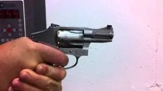 Smith & Wesson Pro Series 640 Firing .38s - Muzzle Flip - Or Lack Thereof