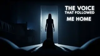 The Voice That Followed Me Home… And Never Left | Horror Story With Fire On The Background