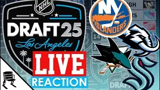 2025 NHL Draft Live Fan Reaction!