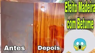 ( olha que incrível )Transformei ferro em madeira 😱😱😱 - veja o antes e depois