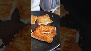 I Turned Leftover Rice into a Crispy Sandwich 😳 @Tastemade #shorts