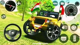 Dollar (Song) Modified Mahindra Thar👿 || Indian Cars Simulator 3D Game || Android Gameplay ep 4