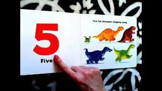 𝐃𝐢𝐧𝐨𝐬𝐚𝐮𝐫 𝐍𝐮𝐦𝐛𝐞𝐫𝐬 Read Aloud | Learning numbers Book! 📚🦖