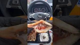 Iraqi shawarma on top 🥙🧆#mukbang #asmrsounds #food Alforat Iraqi Street Food