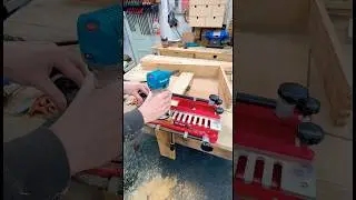 How to cut dovetails the easy way!  #woodworking #dovetail #satisfying