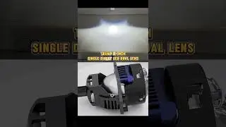 KUS Trump 3 inch single direct shot double light lens upgrade