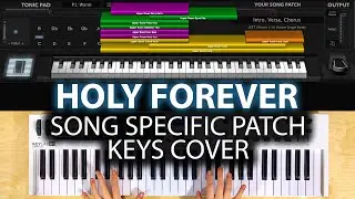 Holy Forever MainStage patch keyboard cover- Chris Tomlin